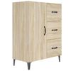 vidaXL Komoda dub sonoma 69,5x34x90 cm kompozitn&eacute; drevo
