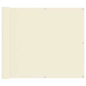 vidaXL Balk&oacute;nov&aacute; obrazovka 90 x 200 cm PU potiahnut&yacute; oxford alu