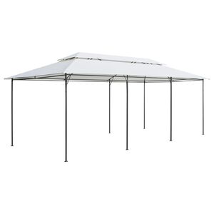 vidaXL Alt&aacute;nok 600x298x270 cm, biely 180g/m&sup2;