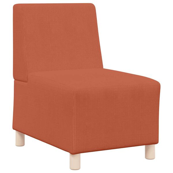 vidaXL Bezr&uacute;čkov&aacute; modul&aacute;rna sofa jednotka 3 pcs Oranžov&aacute;