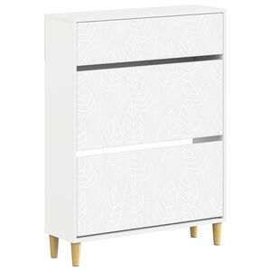 vidaXL Skriňa na top&aacute;nky DELFT 78 x 24 x 103 cm Kompozitn&eacute; drevo Biela