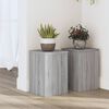 vidaXL Stojany na rastliny 2 ks siv&eacute; sonoma 20x20x30 cm kompoz. drevo