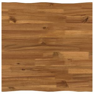 vidaXL Obdĺžnikov&yacute; st&ocirc;l 40 x 40 x 3 cm &Scaron;tvorcov&yacute; Pevn&eacute; ak&aacute;ciov&eacute; drevo