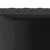 vidaXL Z&aacute;hradn&eacute; kvetin&aacute;če 2 ks čierne 30x30x60 cm polyratan