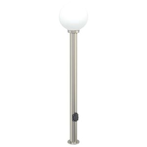 vidaXL Stĺpikov&eacute; svietidlo so z&aacute;suvkou 120 cm nehrdzavej&uacute;ca oceľ IP44