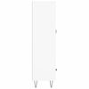 vidaXL Vysok&aacute; skrinka biela 69,5x31x115 cm kompozitn&eacute; drevo