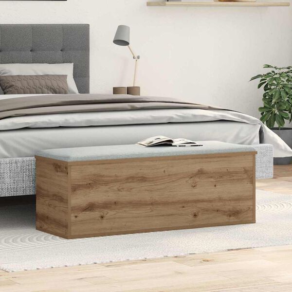 vidaXL &Uacute;ložn&aacute; krabica Remeseln&yacute; dub 102 x 35 x 35 cm Kompozitn&eacute; drevo