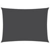 vidaXL Tieniaca plachta, oxford, obdĺžniková 3x5 m, antracitová
