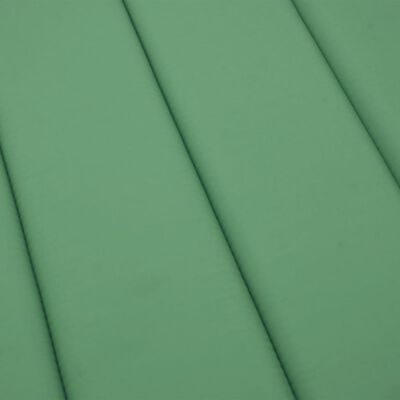vidaXL Podložka na ležadlo, zelená 200x70x3 cm, oxfordská látka