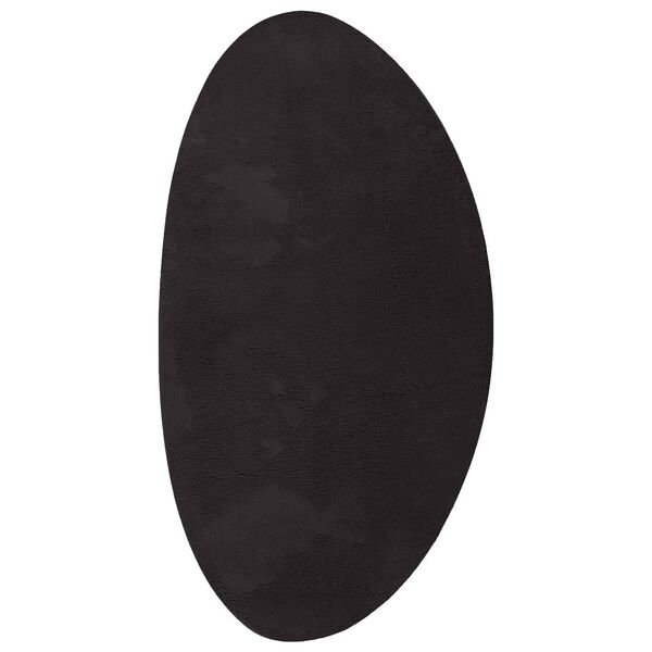 vidaXL Koberec HUARTE Čierna 80 x 150 cm Polyester