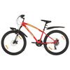 vidaXL Horsk&yacute; bicykel 21 r&yacute;chlost&iacute;, 26" koleso 36 cm, červen&yacute;
