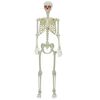 vidaXL Halloweensk&yacute; Kostiak Biela 155 x 38,5 cm Polypropyl&eacute;n