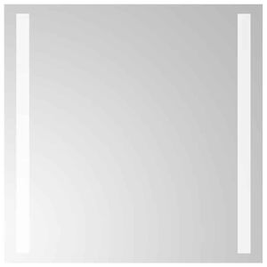 vidaXL LED k&uacute;peľňov&eacute; zrkadlo 40x40 cm