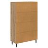 vidaXL Highboard Remeseln&yacute; dub 69,5 x 31 x 115 cm Kompozitn&eacute; drevo