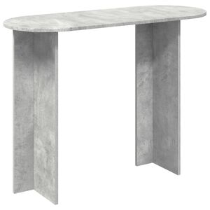 vidaXL Konzolov&yacute; st&ocirc;l s &uacute;ložiskom Bet&oacute;novo siv&aacute; 100 x 39,5 x 75 cm