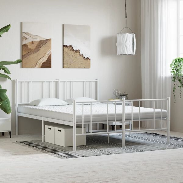 vidaXL Penov&yacute; matrac biely 160x200 cm 7 z&oacute;n tvrdosť 20 ILD