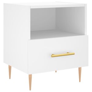vidaXL Nočn&yacute; stol&iacute;k biely 40x35x47,5 cm kompozitn&eacute; drevo