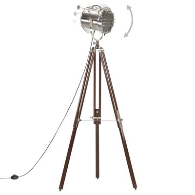 vidaXL Lampa na statíve, mangový masív 180 cm