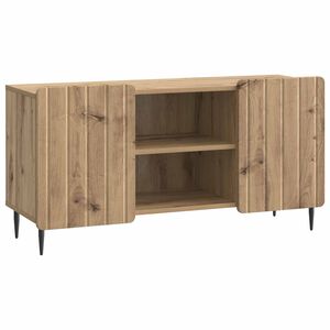 vidaXL TV skrinka Dub artisan 102 x 34,5 x 52 cm Kompozitn&eacute; drevo