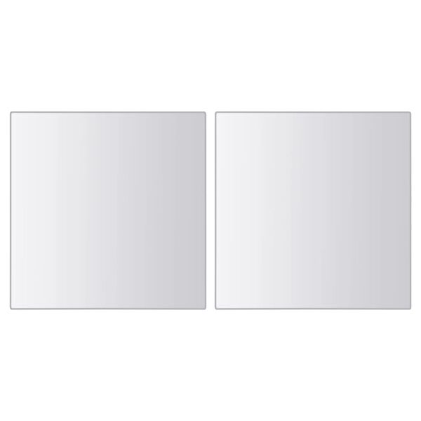 vidaXL Zrkadlové kachličky 48 ks, štvorcové, sklenené