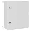 vidaXL Ovl&aacute;dacia skriňa Siv&aacute; 57 x 23 x 60 cm ABS plast