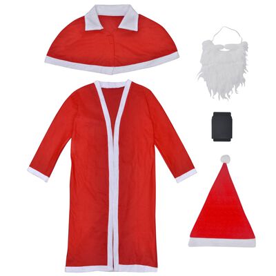 Vianočný kostým Santa Clausa s dlhým kabátom