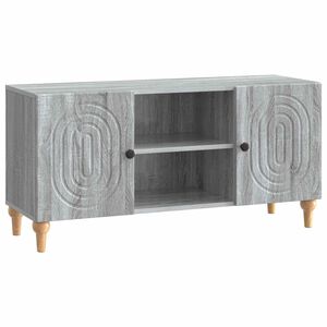 vidaXL TV skrinka Siv&aacute; sonoma 102 x 34,5 x 50 cm Kompozitn&eacute; drevo