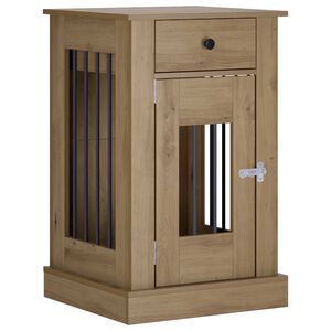vidaXL N&aacute;bytok pre psa Dub artisan 50 x 47,5 x 80 cm Kompozitn&eacute; drevo