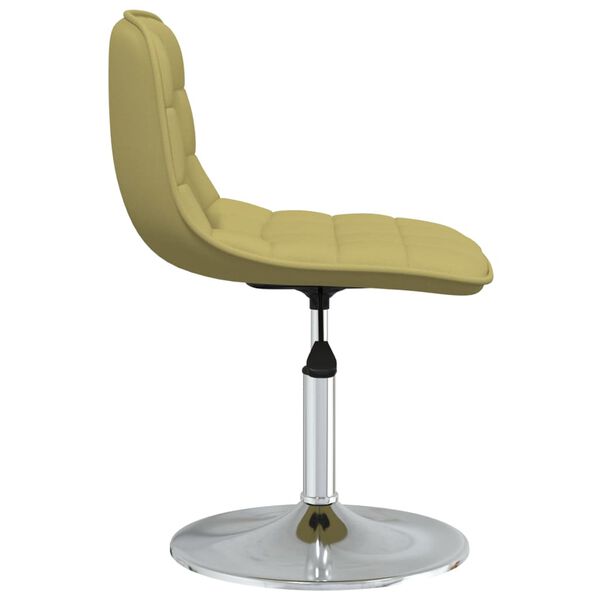 vidaXL Barov&aacute; stolička zelen&aacute; l&aacute;tkov&aacute;