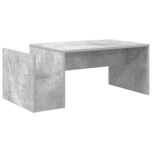 vidaXL Konferenčn&yacute; stol&iacute;k Bet&oacute;nov&aacute; &scaron;ed&aacute; 90 x 45 x 35 cm