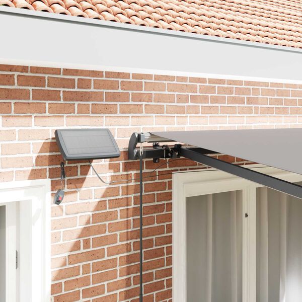 vidaXL Zatemniteľn&aacute; mark&iacute;za Svetlosiv&aacute; 350 x 250 cm l&aacute;tka