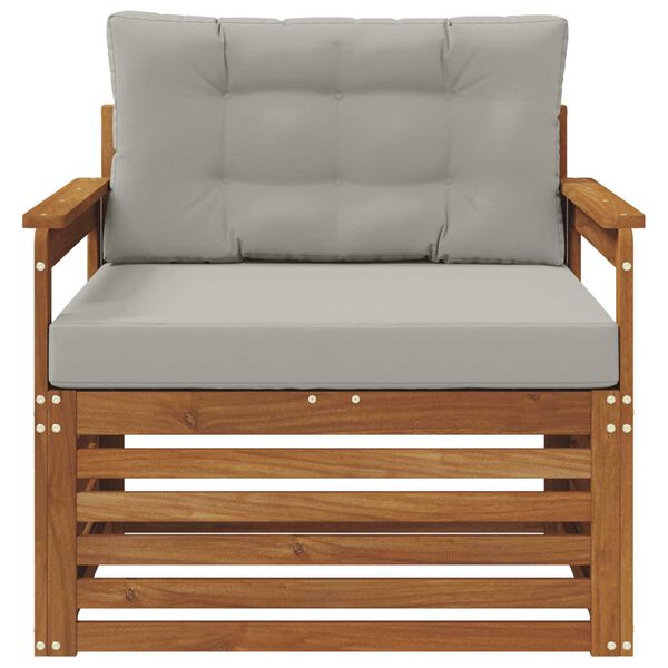 vidaXL Z&aacute;hradn&aacute; s&uacute;prava gaučov Mas&iacute;vne ak&aacute;ciov&eacute; drevo a polyester