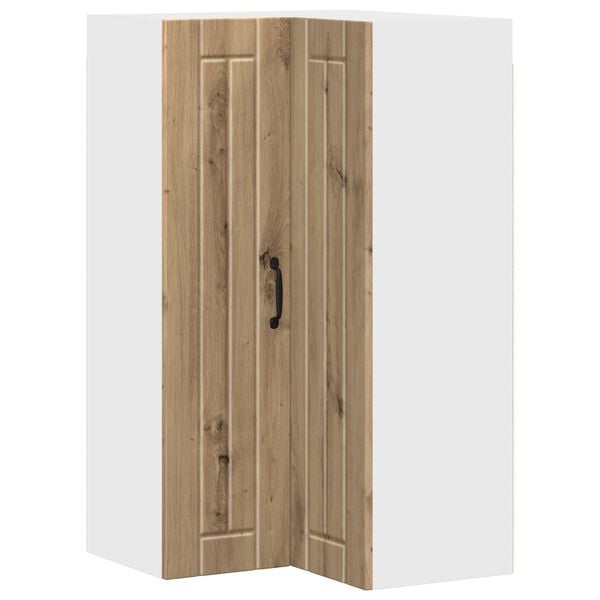 vidaXL Doska um&yacute;vačky Lucca Dub artisan 57 x 57 x 100 cm