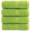 vidaXL Pr&eacute;miov&eacute; uter&aacute;ky pre host&iacute; SOLUND 4 ks, jablkovo zelen&eacute; 30x50 cm, 600 g/m&sup2;