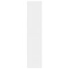 vidaXL Vysoká skrinka biela 50x41x185 cm kompozitné drevo