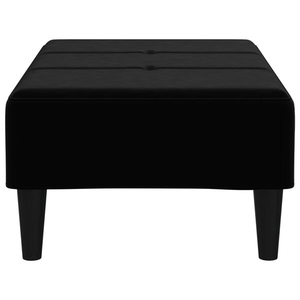 vidaXL Podnožka čierna 78x56x32 cm zamatov&aacute;