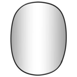 vidaXL N&aacute;stenn&eacute; zrkadlo čierne 40x30 cm