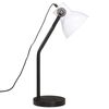 vidaXL Stolová lampa 25 W biela 17x17x60 cm E27