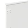 vidaXL R&aacute;m postele Biela 100 x 200 cm Mas&iacute;vne borovicov&eacute; drevo