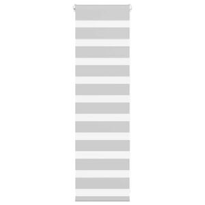 vidaXL Zebra roleta svetlosiv&aacute; 40x100 cm &scaron;&iacute;rka l&aacute;tky 35,9 cm polyester