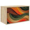 vidaXL N&aacute;stenn&yacute; TV kabinet BONN 69 x 33 x 40 cm Dub sonoma