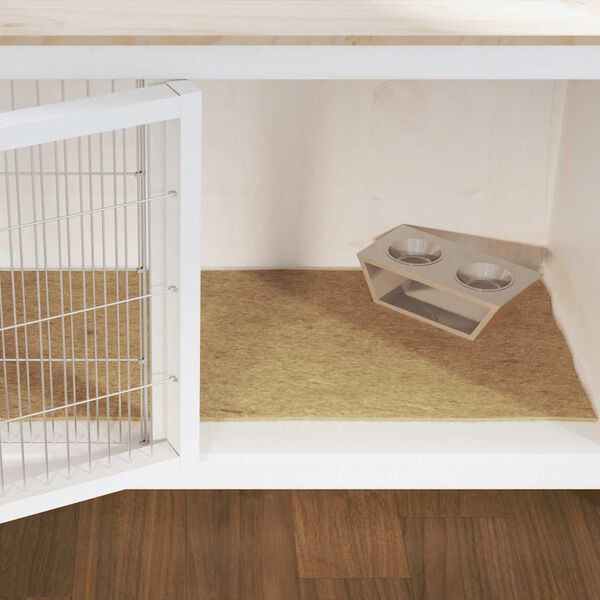 vidaXL Konopná podložka pre hlodavce 0,5x1 m 5 mm