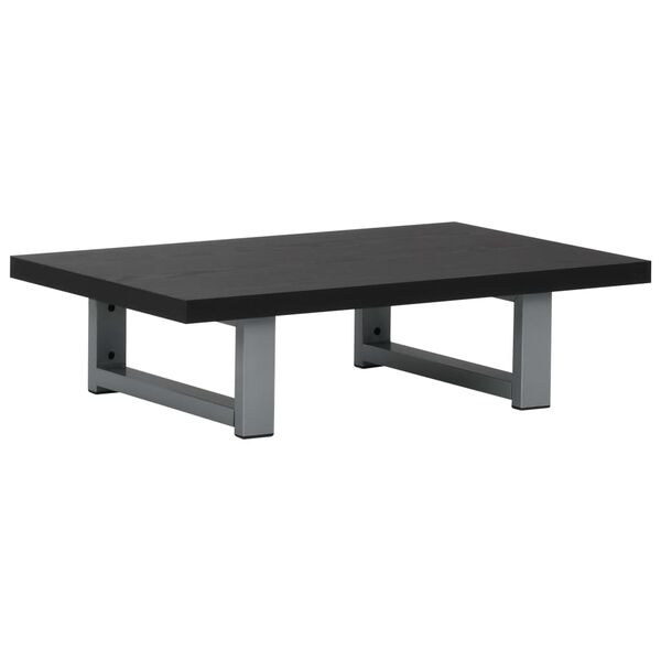 vidaXL Kúpeľňový nábytok, čierny 60x40x16,3 cm