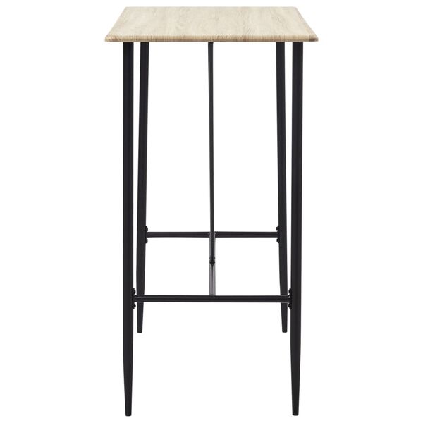 vidaXL 5-dielna barov&aacute; s&uacute;prava, plast, siv&aacute;