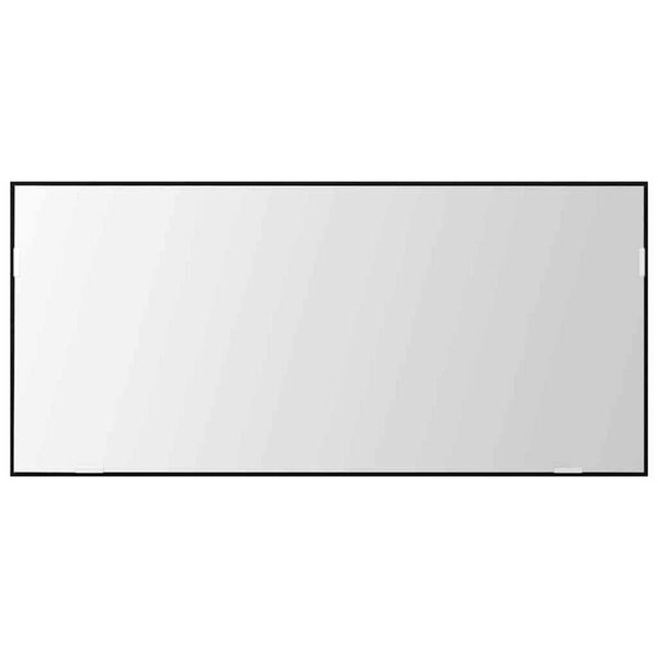 vidaXL Zrkadlo Nástenný Čierny dub 80 x 37 cm Sklo a inžinierske drevo