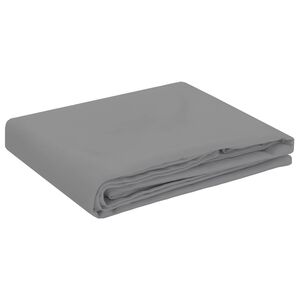 vidaXL Uter&aacute;k na st&ocirc;l Obdĺžnikov&yacute; Svetlosiv&aacute; 140 x 260 cm Polyester
