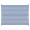 vidaXL Slnečn&aacute; plachta Modr&aacute; a biela 8 x 6 m 100% polyester Oxford