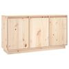 vidaXL Komoda 111x34x75 cm borovicov&yacute; mas&iacute;v