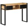 vidaXL Konzolov&yacute; stol&iacute;k 100x35x75 cm Mas&iacute;vne hrub&eacute; drevo Mango