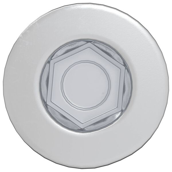 vidaXL Hlava skrutky s krytom 2 pcs Strieborn&aacute; M7 x 40 mm Oceľ